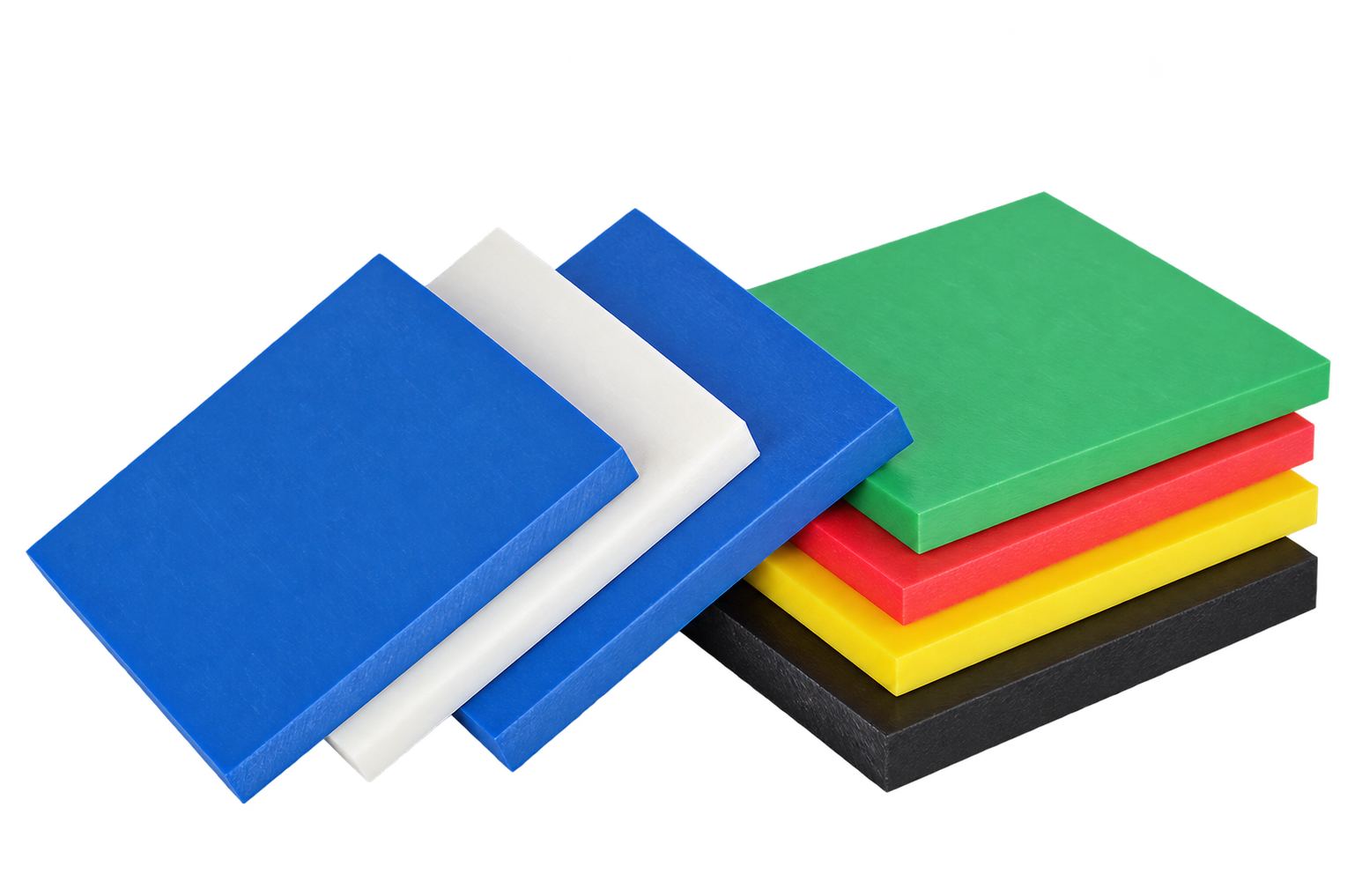 UHMWPE sheets in multiple colours